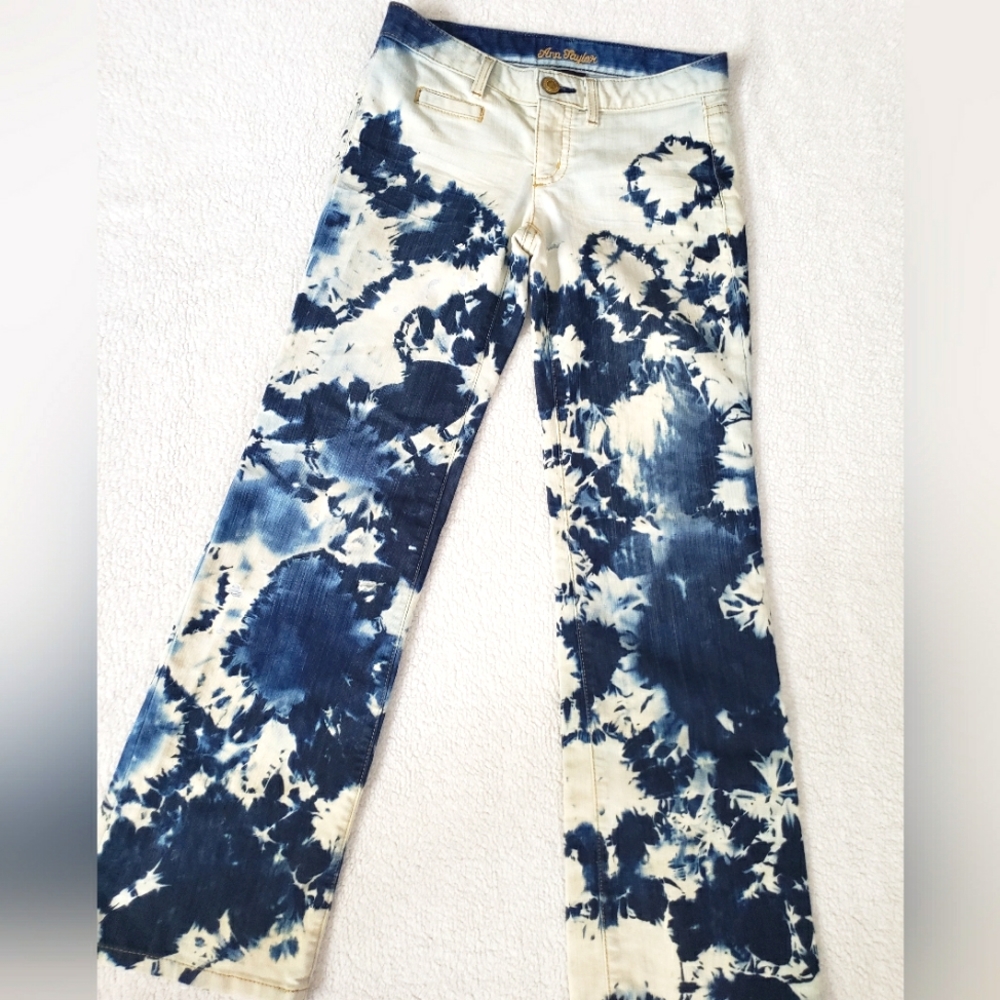 EUC ANN TAYLOR VINTAGE JEANS, SIZE 0P